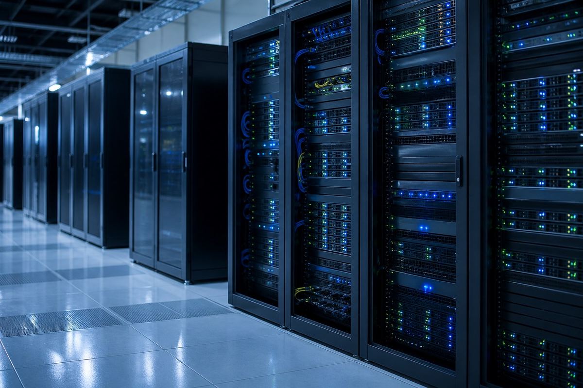 Data centre server room